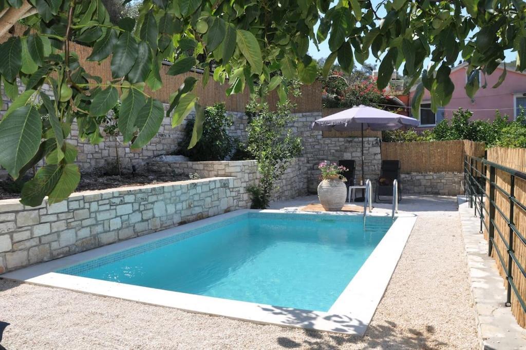 Villa Paxos Adamantia With Private Pool Гайос Экстерьер фото