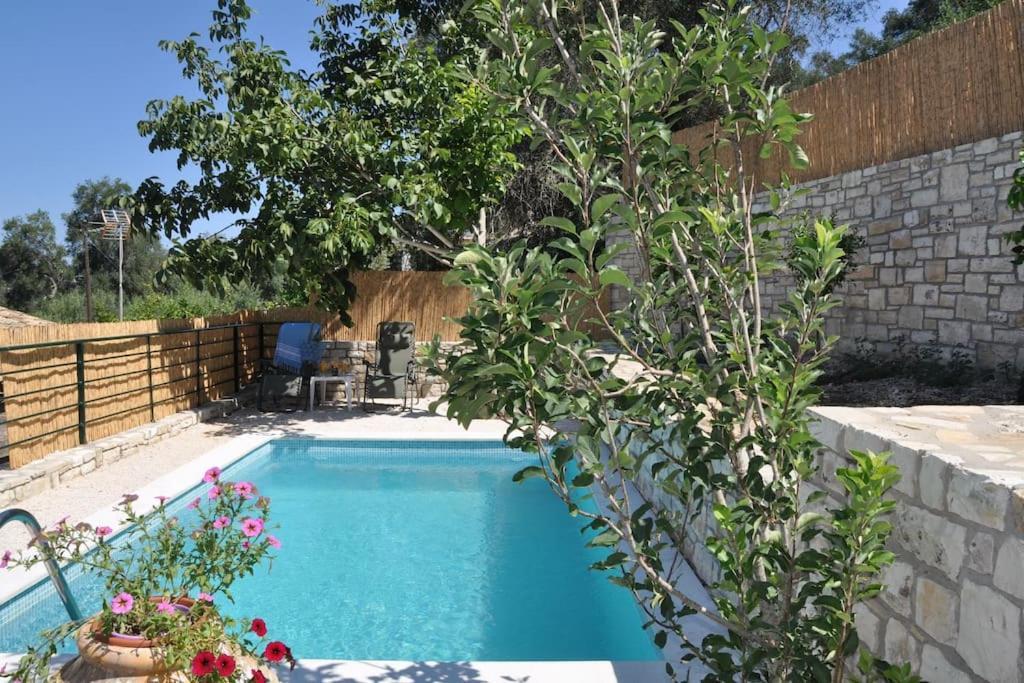 Villa Paxos Adamantia With Private Pool Гайос Экстерьер фото