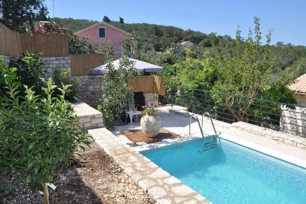 Villa Paxos Adamantia With Private Pool Гайос Экстерьер фото
