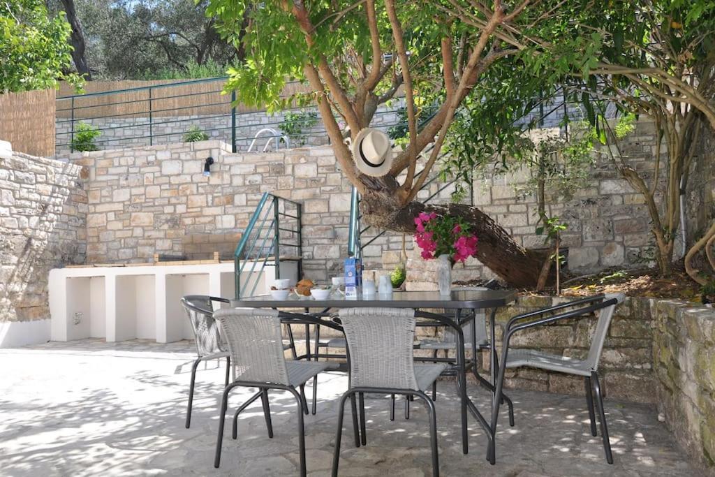 Villa Paxos Adamantia With Private Pool Гайос Экстерьер фото