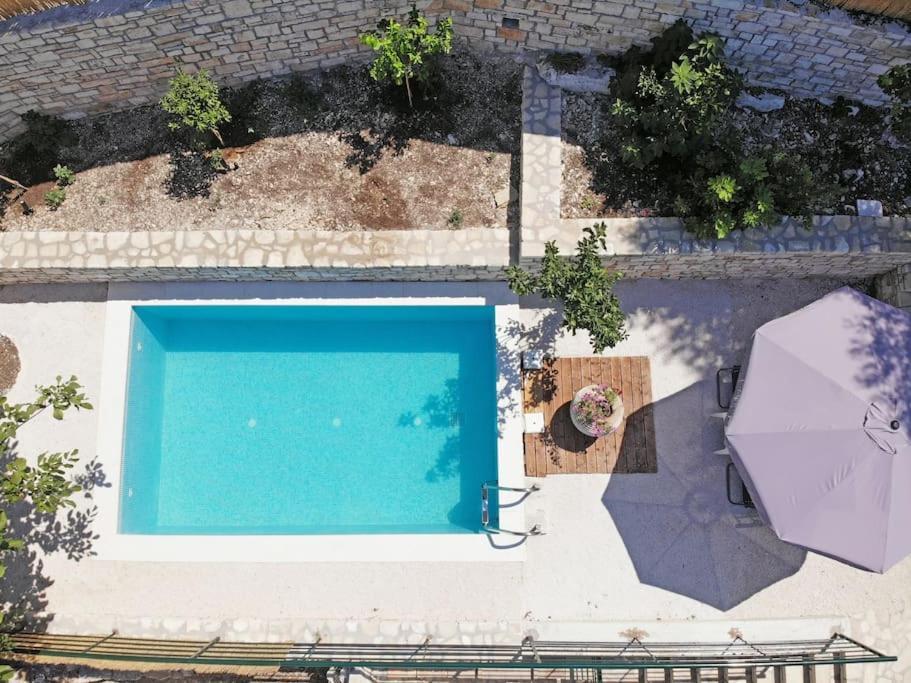 Villa Paxos Adamantia With Private Pool Гайос Экстерьер фото