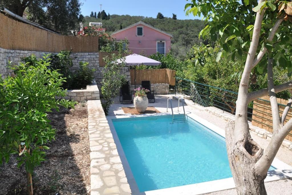 Villa Paxos Adamantia With Private Pool Гайос Экстерьер фото